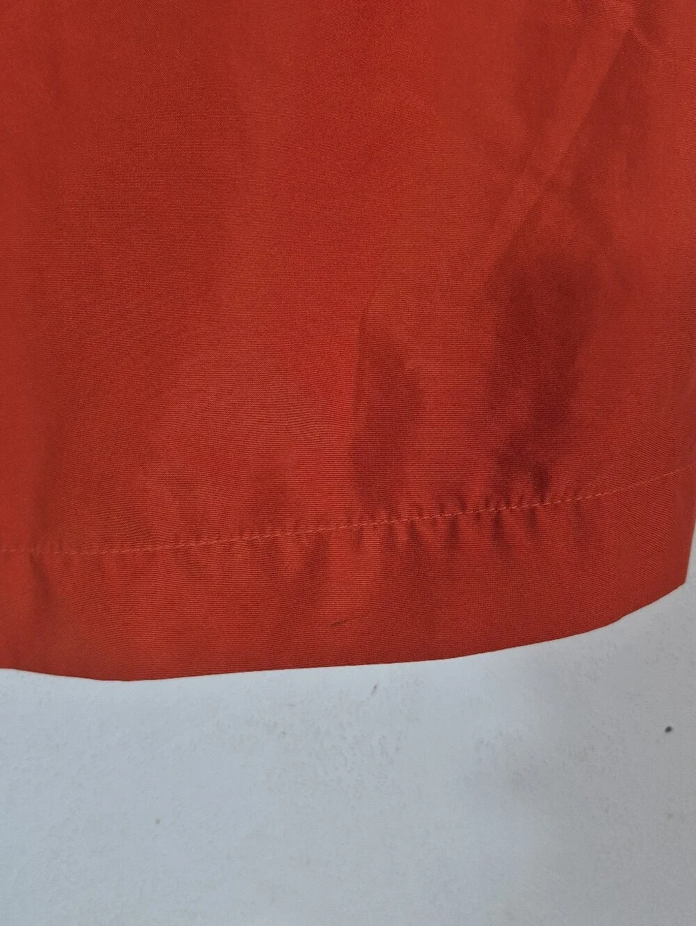 Nike Dri-Fit Men's Athletic Shorts Red Orange Size Medium